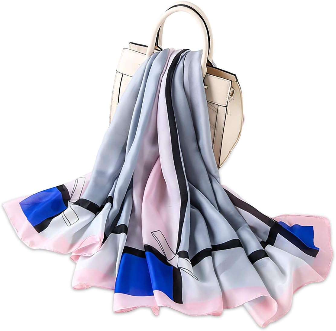 Grey Truffle Silk Stole