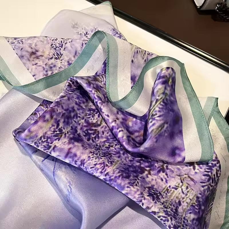 Wisteria Silk Stole