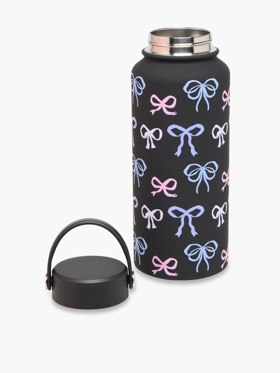 Bella Bow Stainless Steel Bottle with Thermos Lid (1000ml)