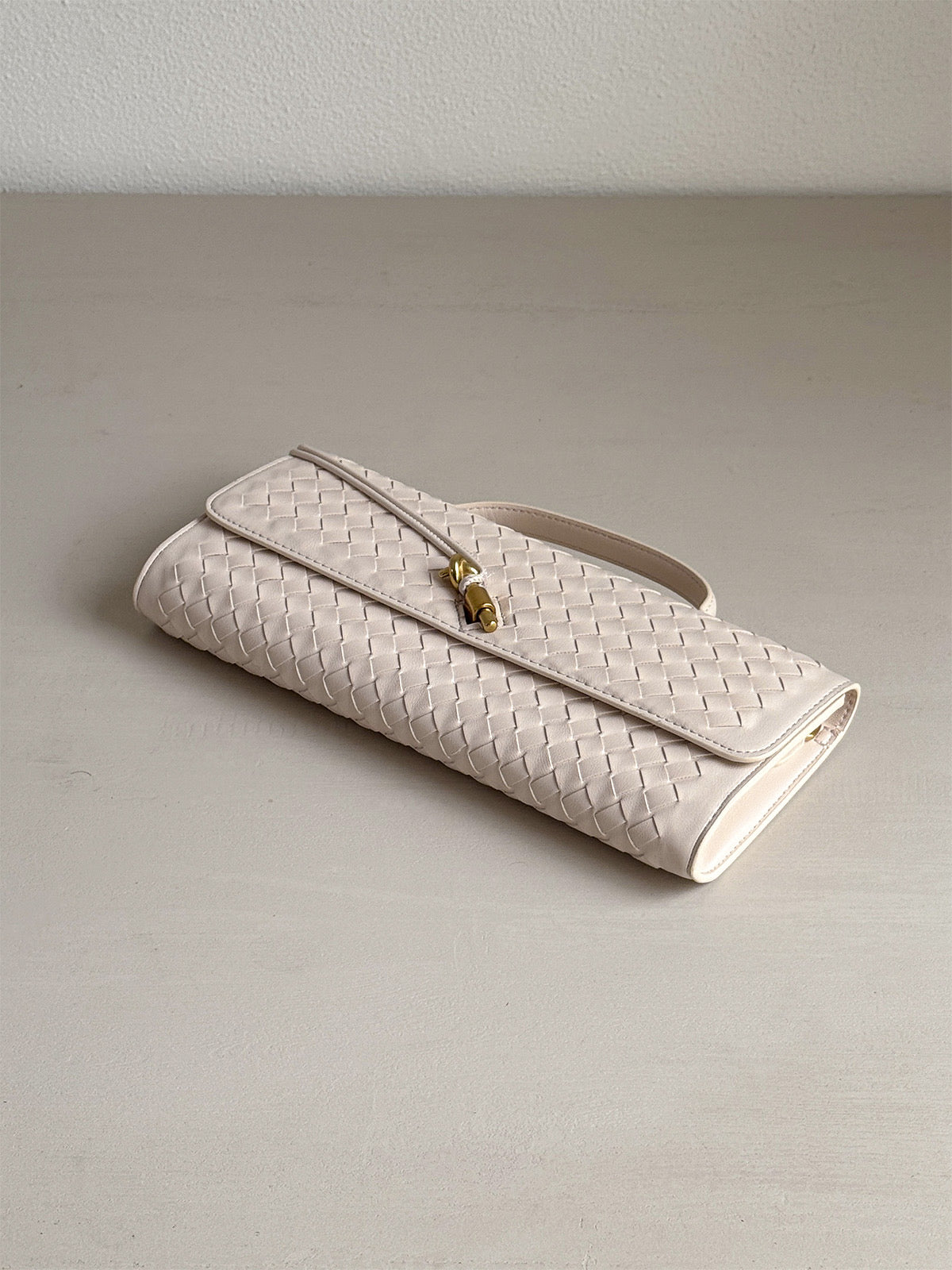 Andrea Vegan Leather Bag (Sand)