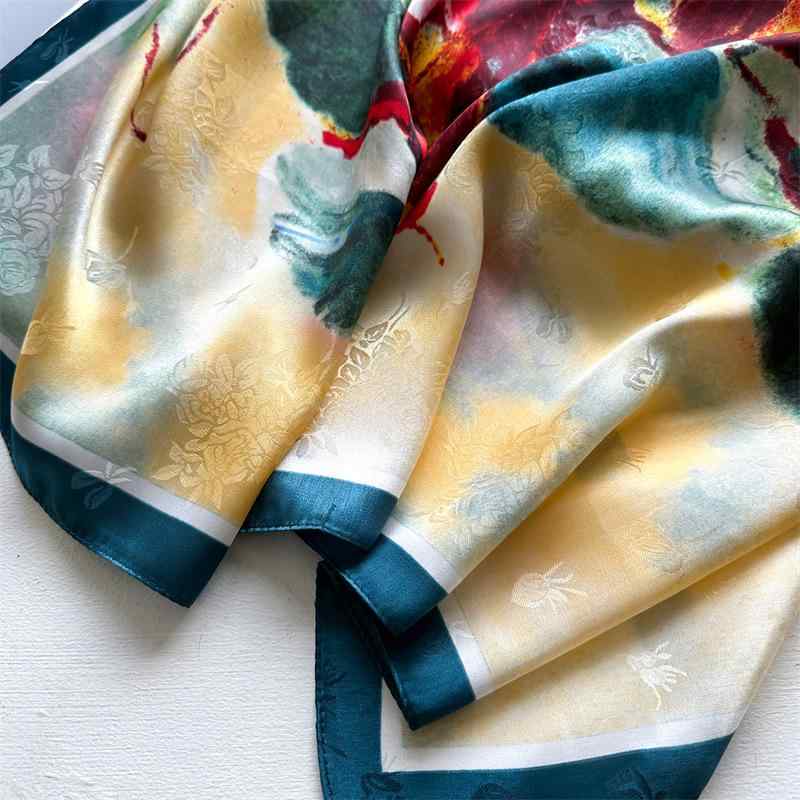 Nalo Silk Scarf (90x90cms)