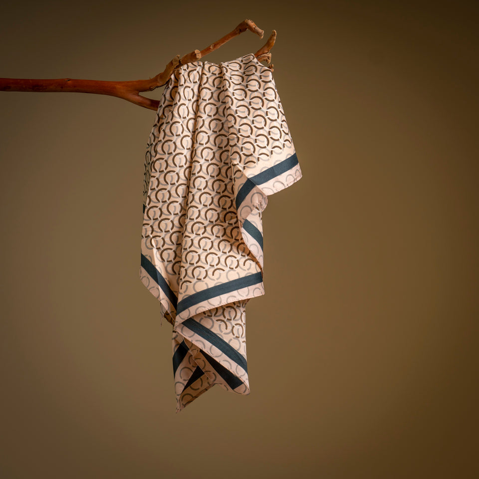 Mavi Silk Scarf (90x90cms)