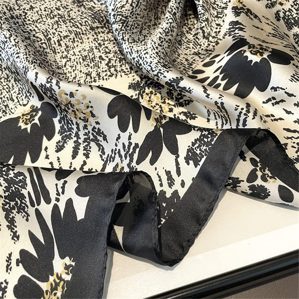 Black Lush Silk stole