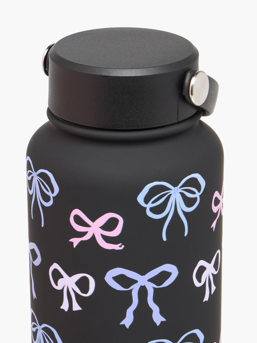Bella Bow Stainless Steel Bottle with Thermos Lid (1000ml)