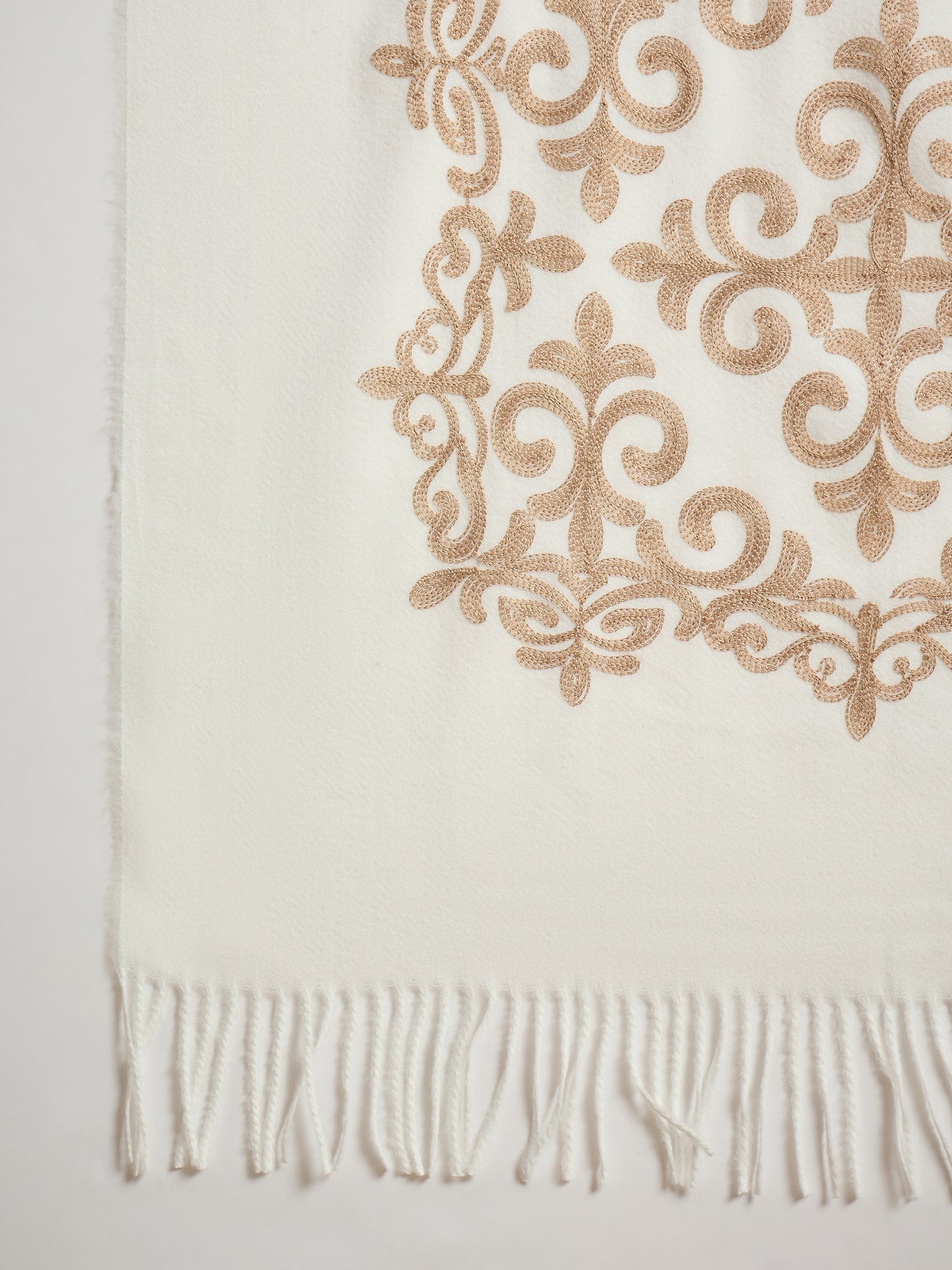Palatine Snow Rich Pashmina Shawl