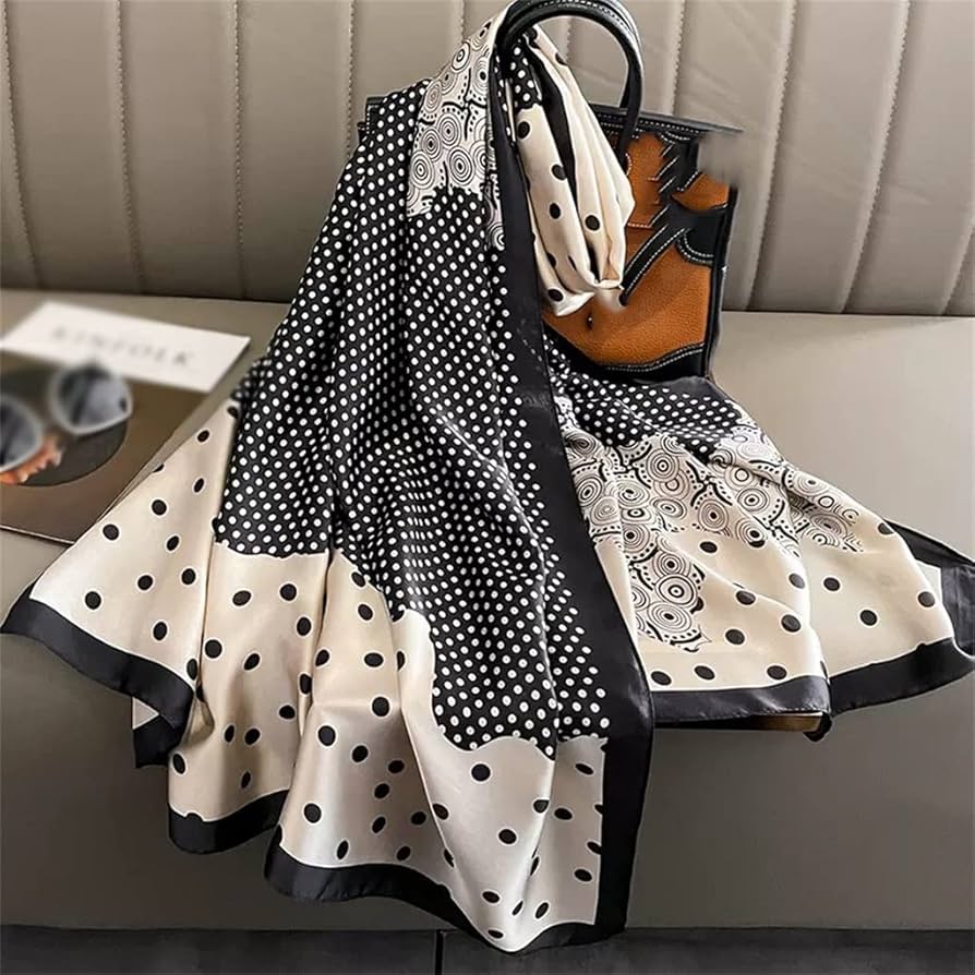 Ebony Silk Stole