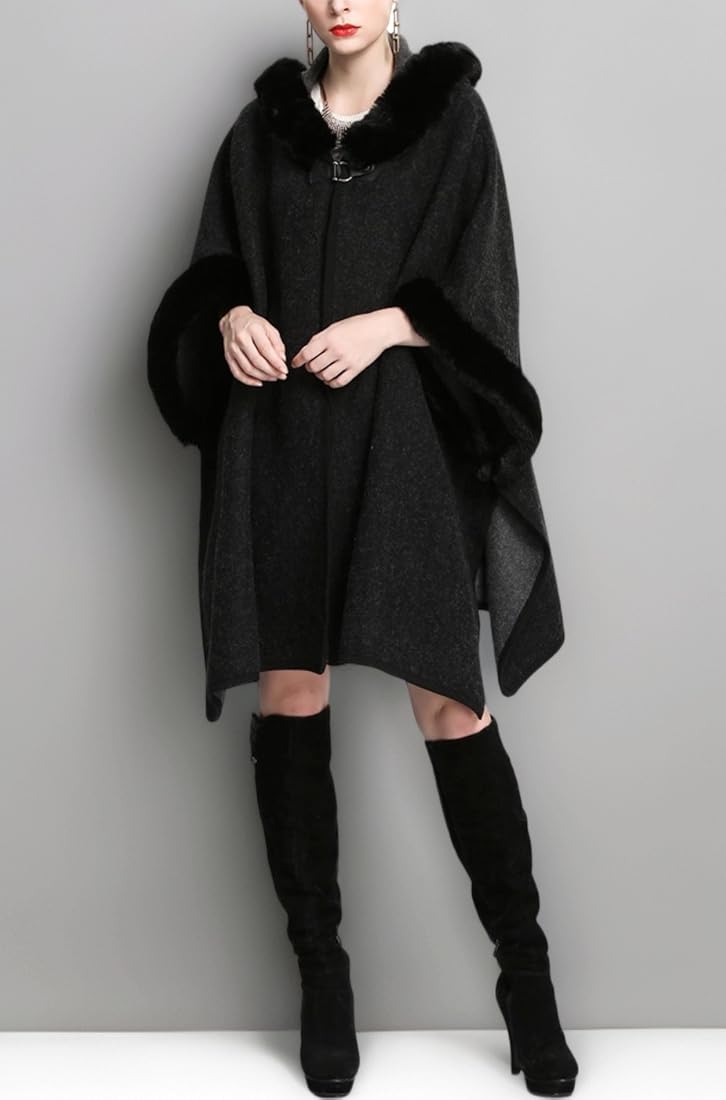 City Poncho (Black)
