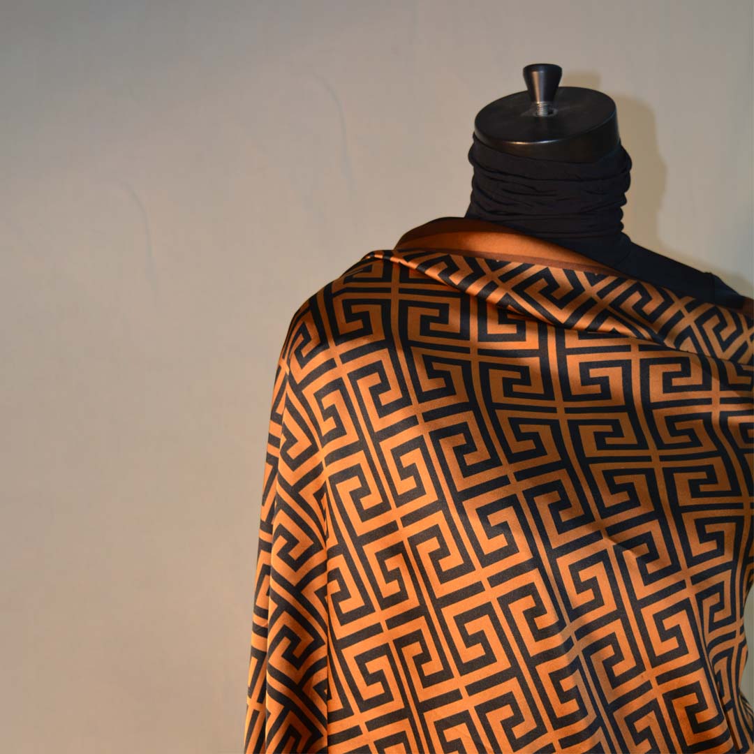 Caramel Silk Stole