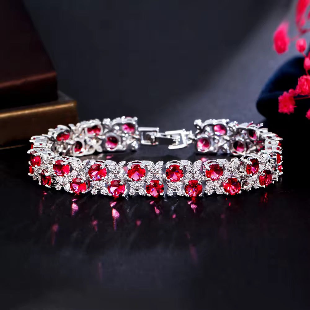 Zirconia Tennis Bracelet