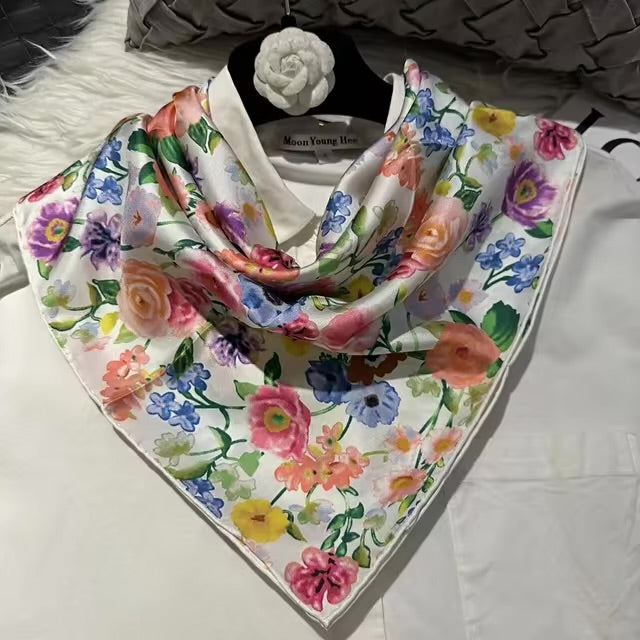 Wynter Silk Scarf (70x70cms)