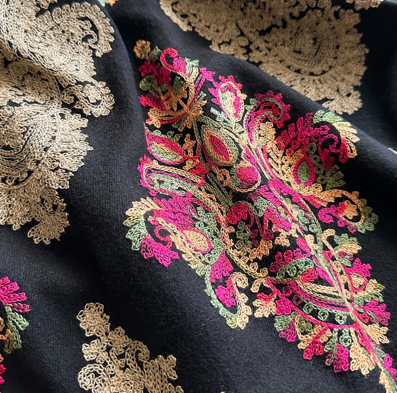 Regentia Raven Rich Pashmina Shawl