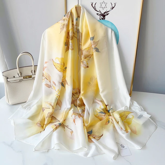 Daffodil Silk Stole