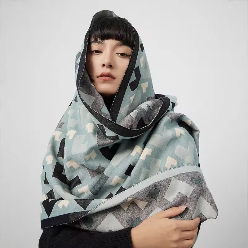 Tetra Twist Shawl