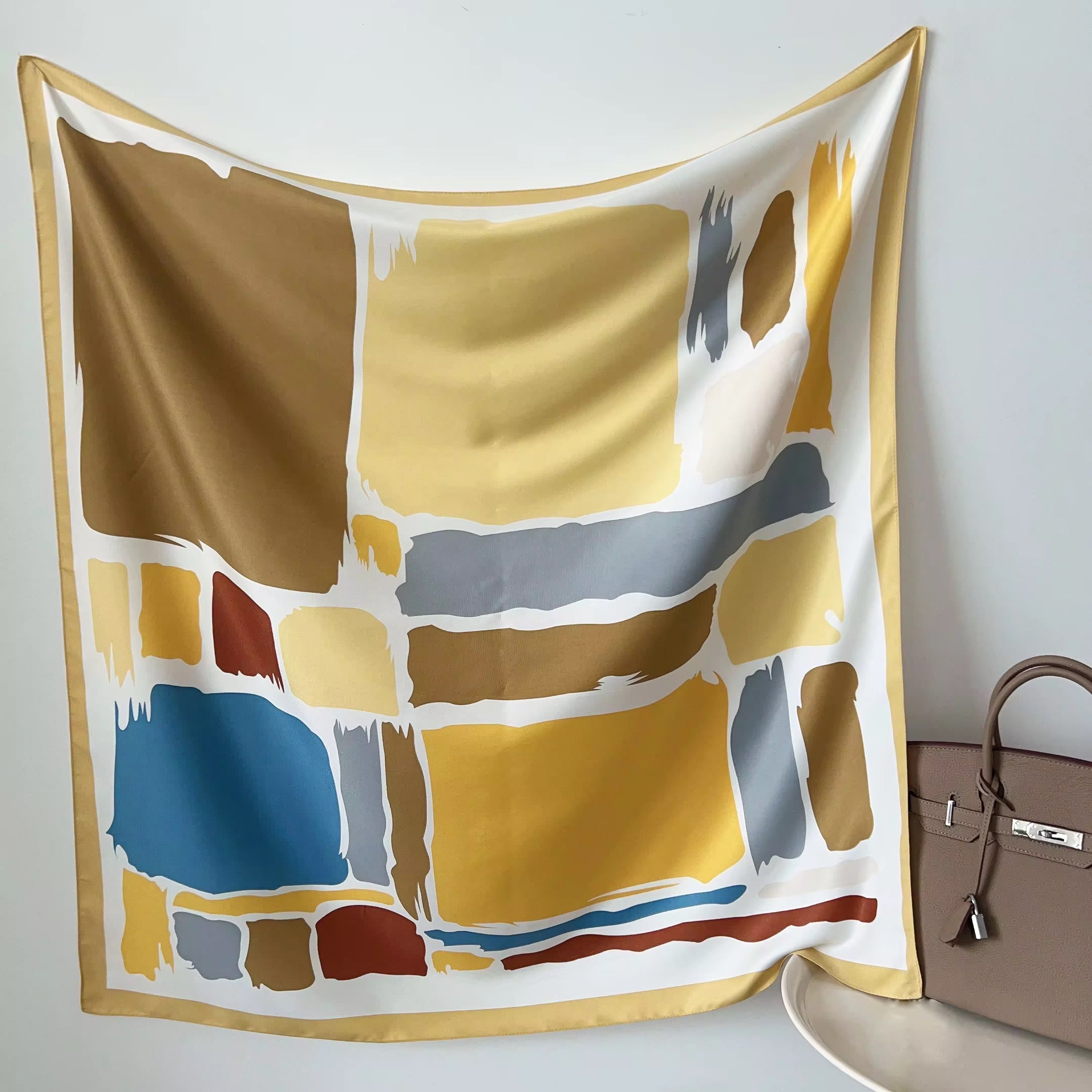 Taya Silk Scarf (90*90cms)