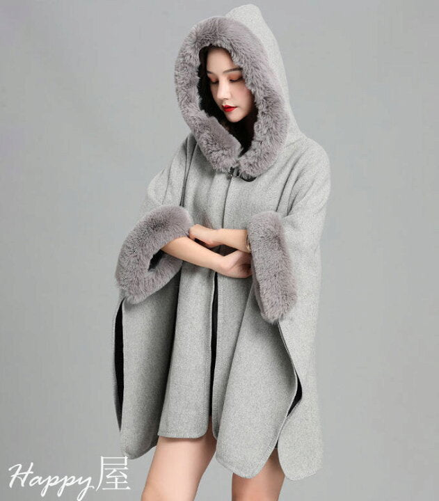 City Poncho (Grey)