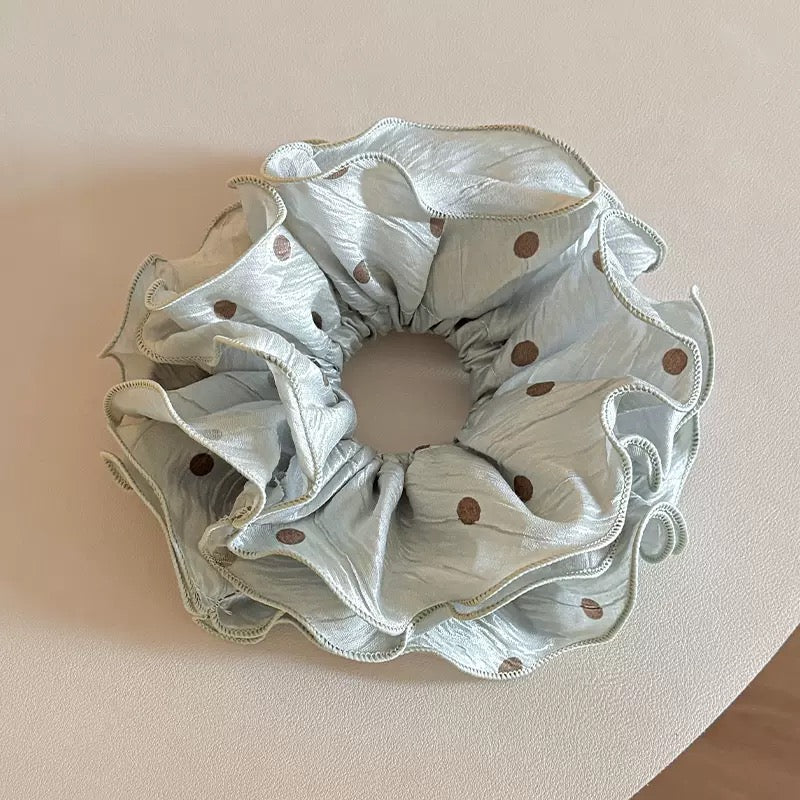 Satin Meadow Scrunchie