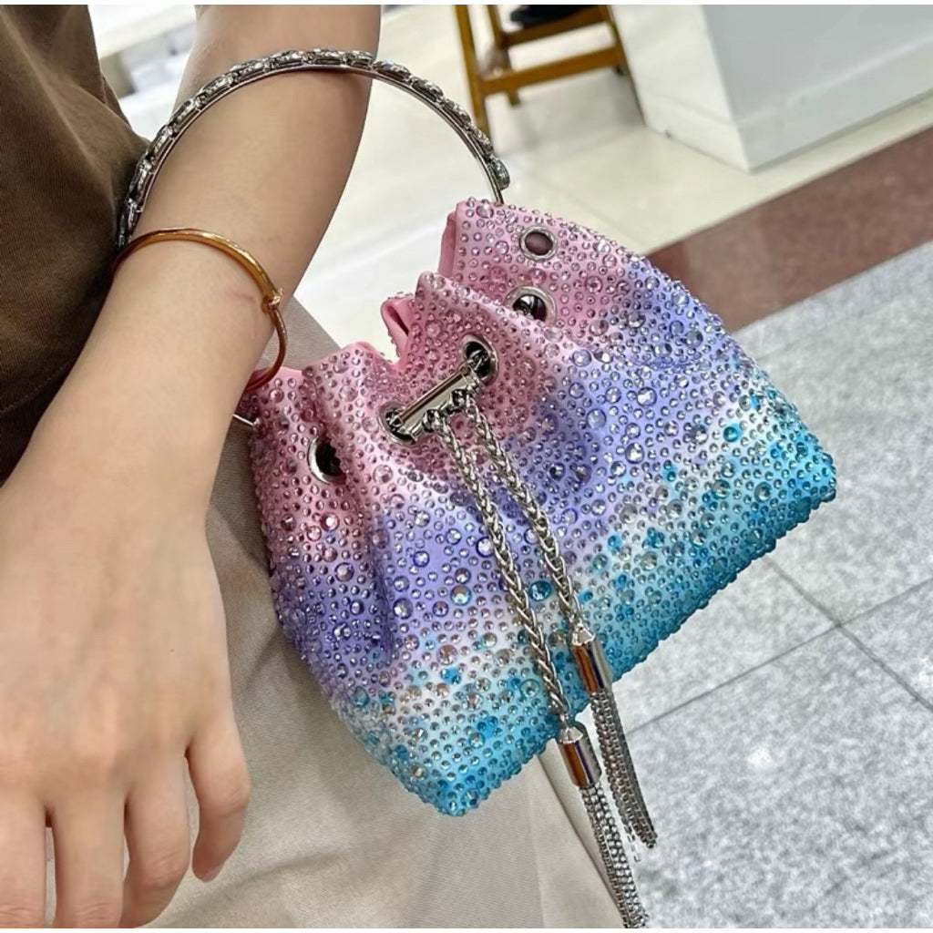 Noctisse Evening Bag (Pink Blue)