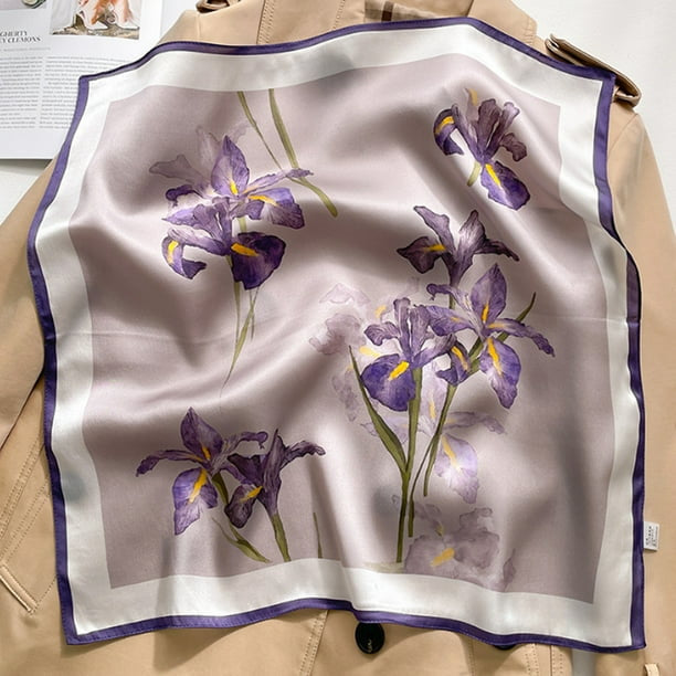 Frlza Silk Scarf (70x70cms)