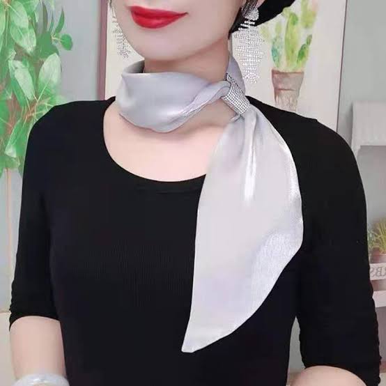 Arabelle Steel Collar Scarf