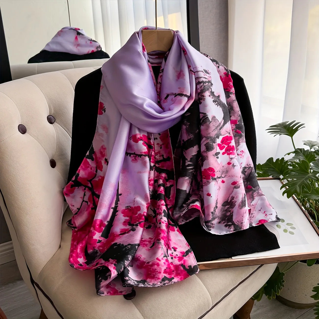 Sakura Silk Stole