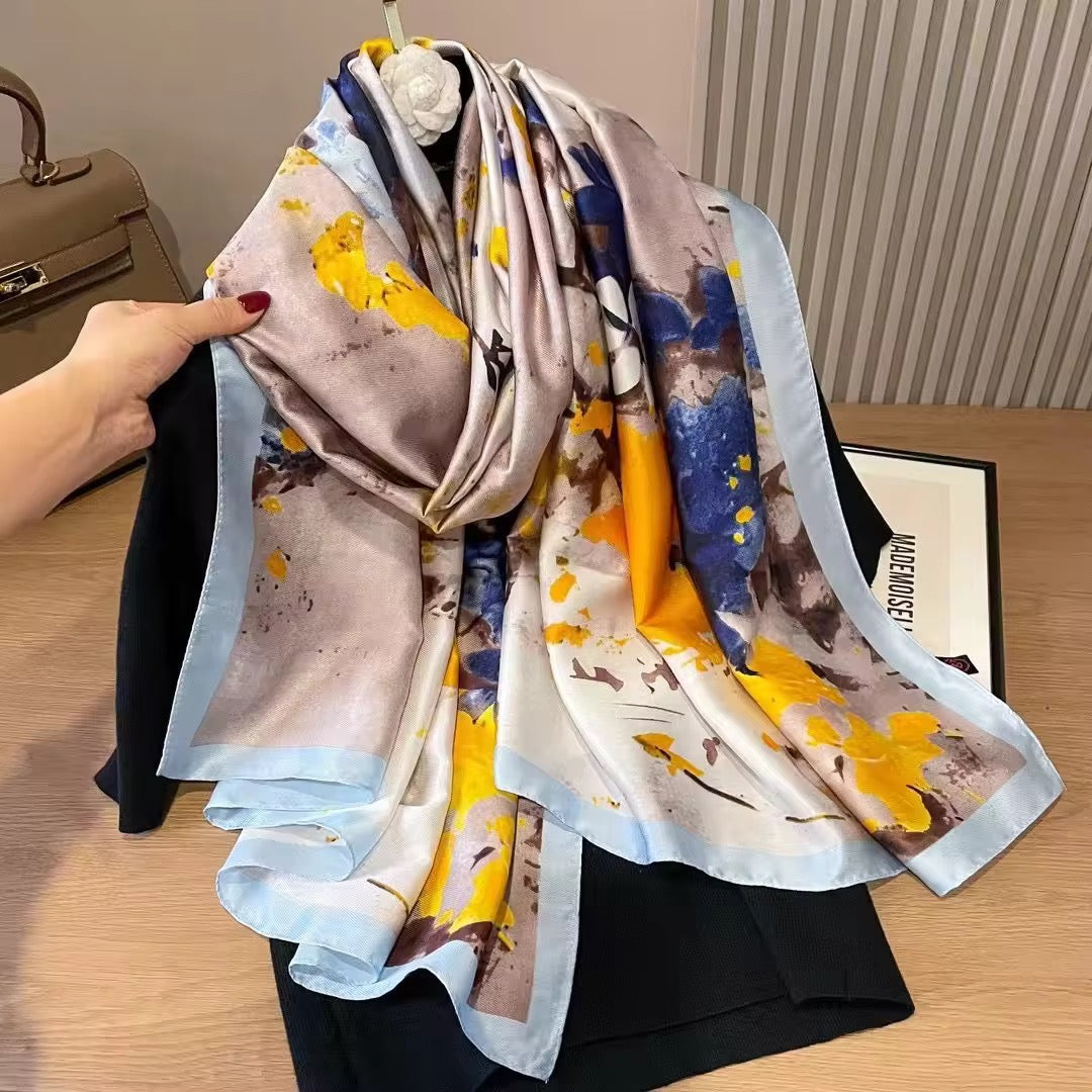 Wheat Breeze Silk Stole