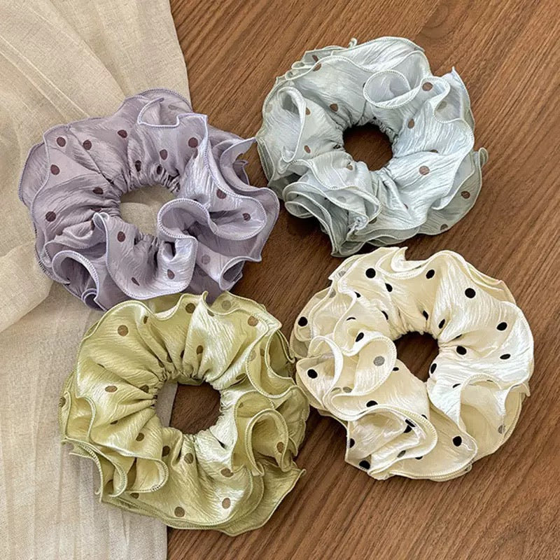 Satin Meadow Scrunchie