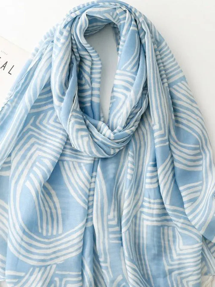 Wavey Days Cotton Stole
