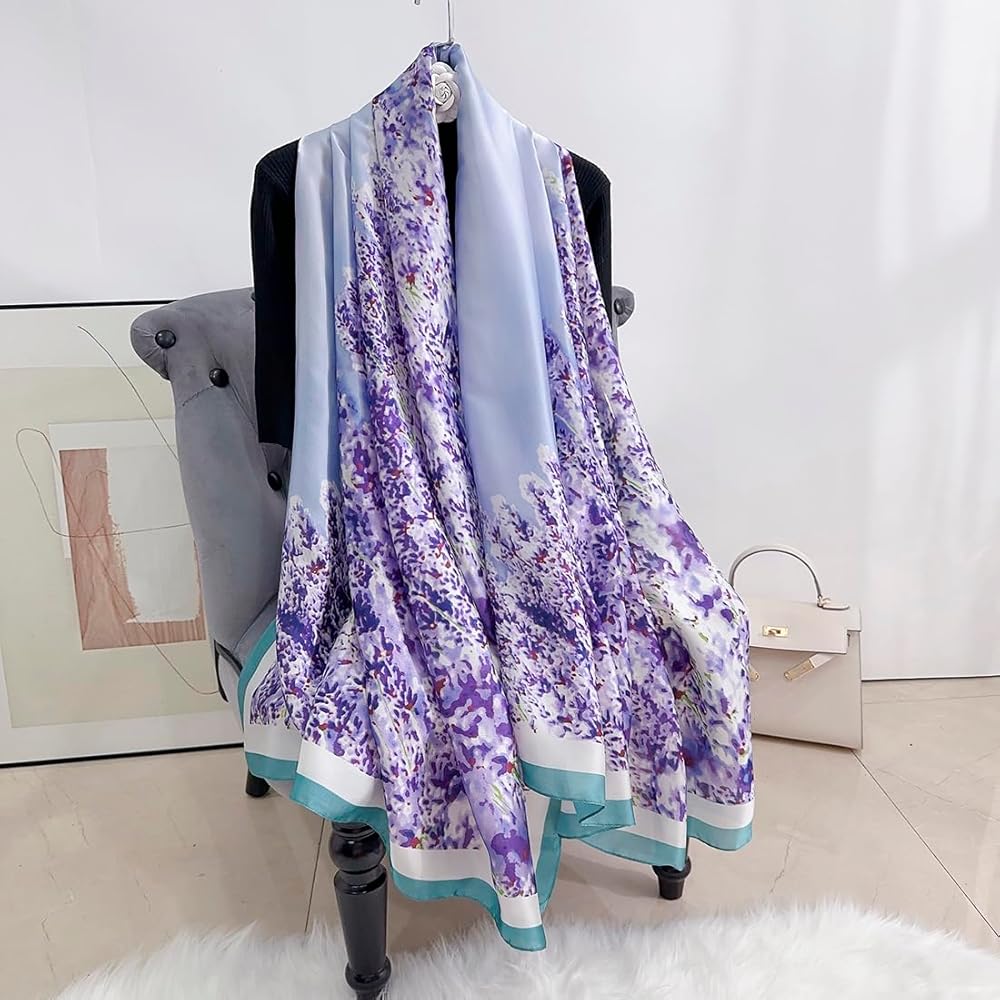 Wisteria Silk Stole