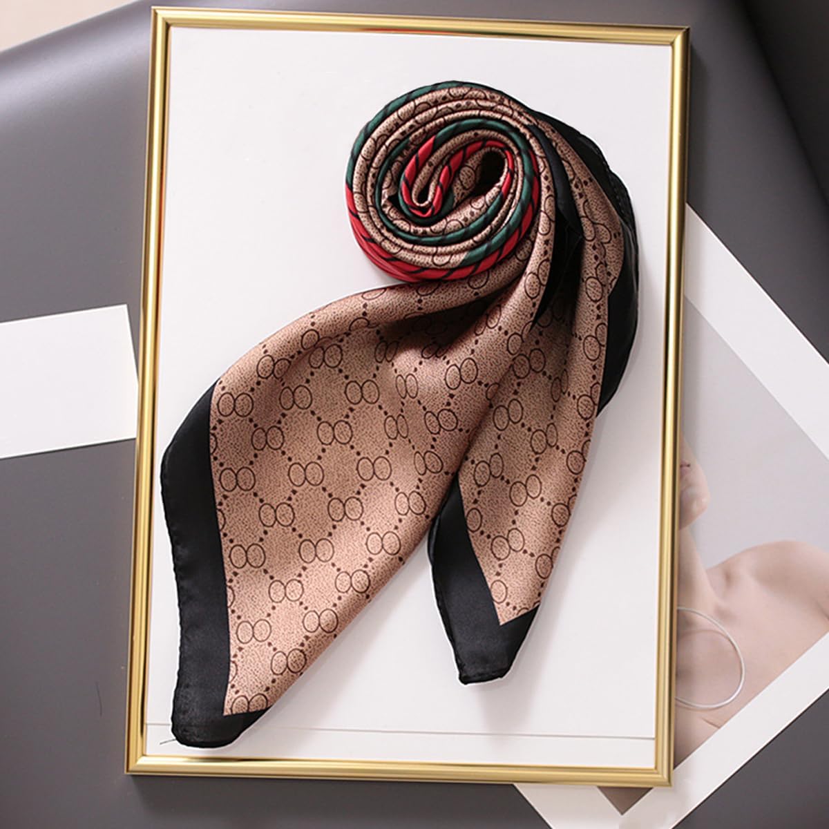 Delice Silk Scarf (70x70cms)