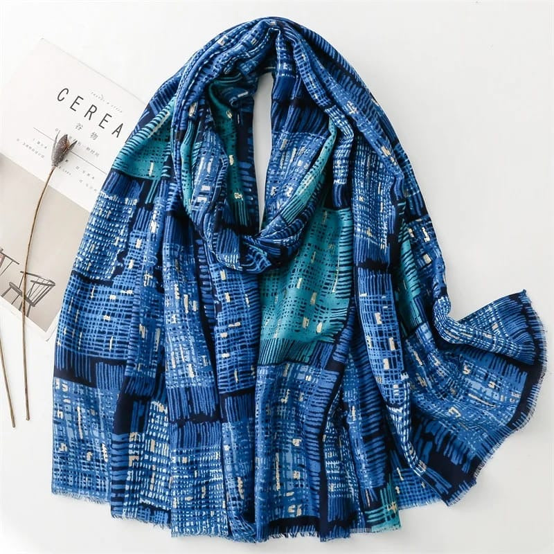 Alina Viscose Cotton Stole