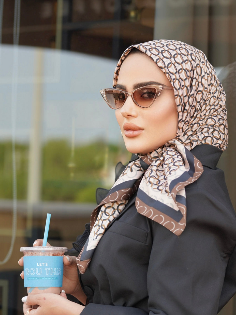 Mavi Silk Scarf (90x90cms)