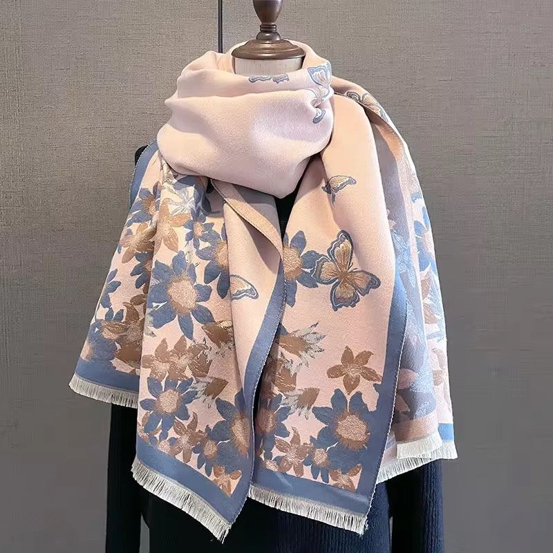 Whispering Wings Shawl