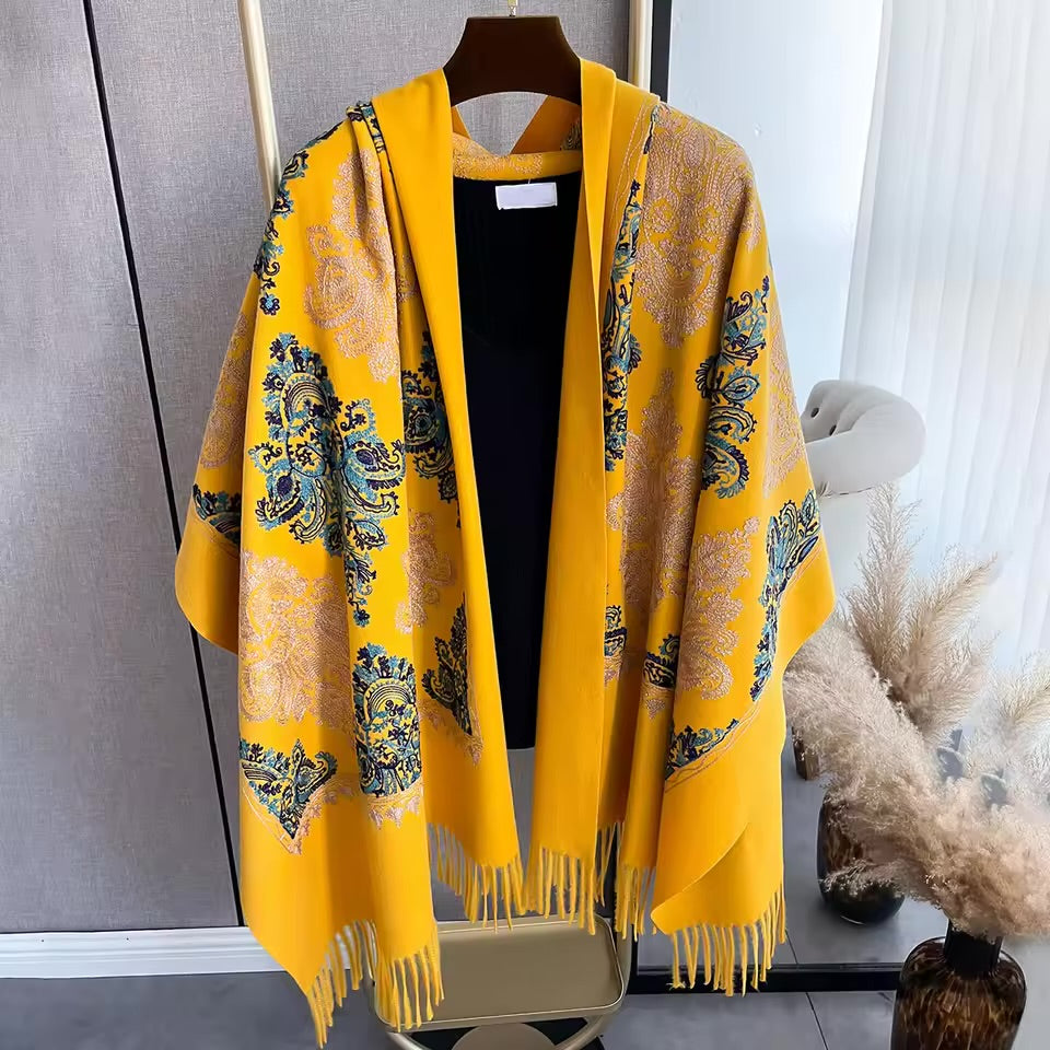 Regentia Mustard Rich Pashmina Shawl