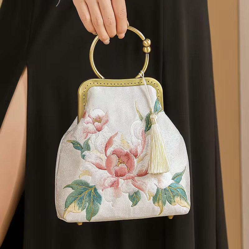 Marcel Embroidered Handbag