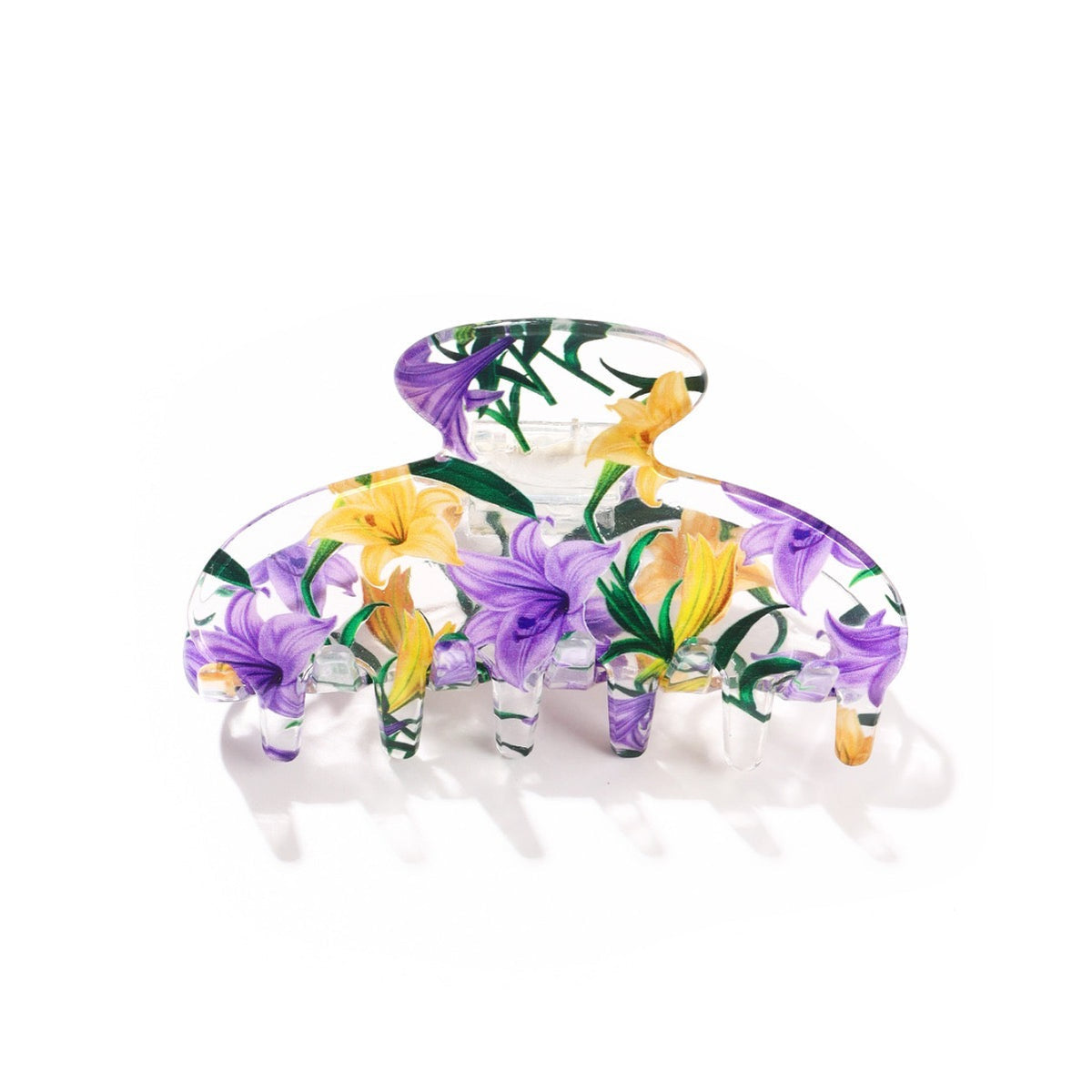 Petal Clear Claw Clip