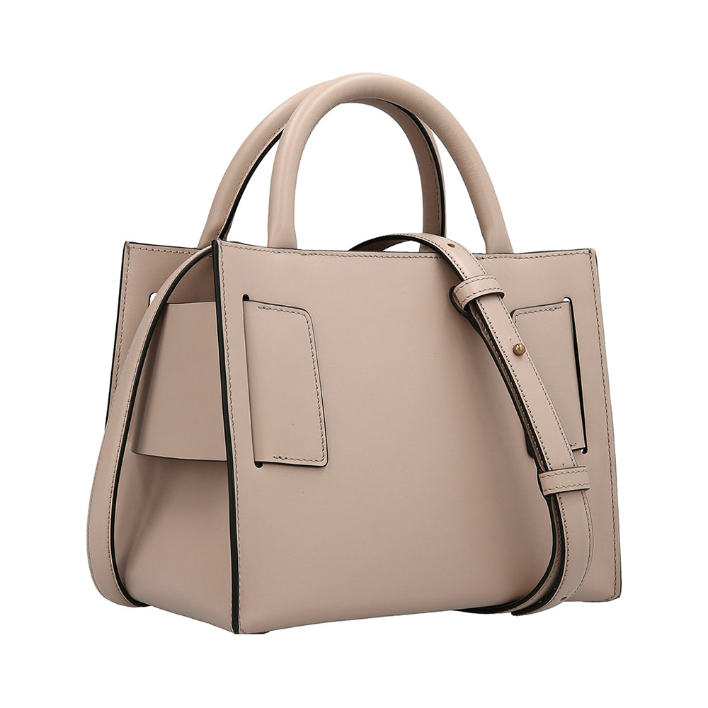 Mirelle Vegan Leather Handbag (Sand)