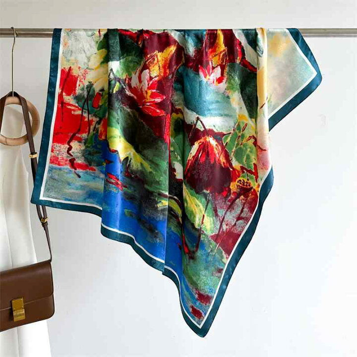 Nalo Silk Scarf (90x90cms)