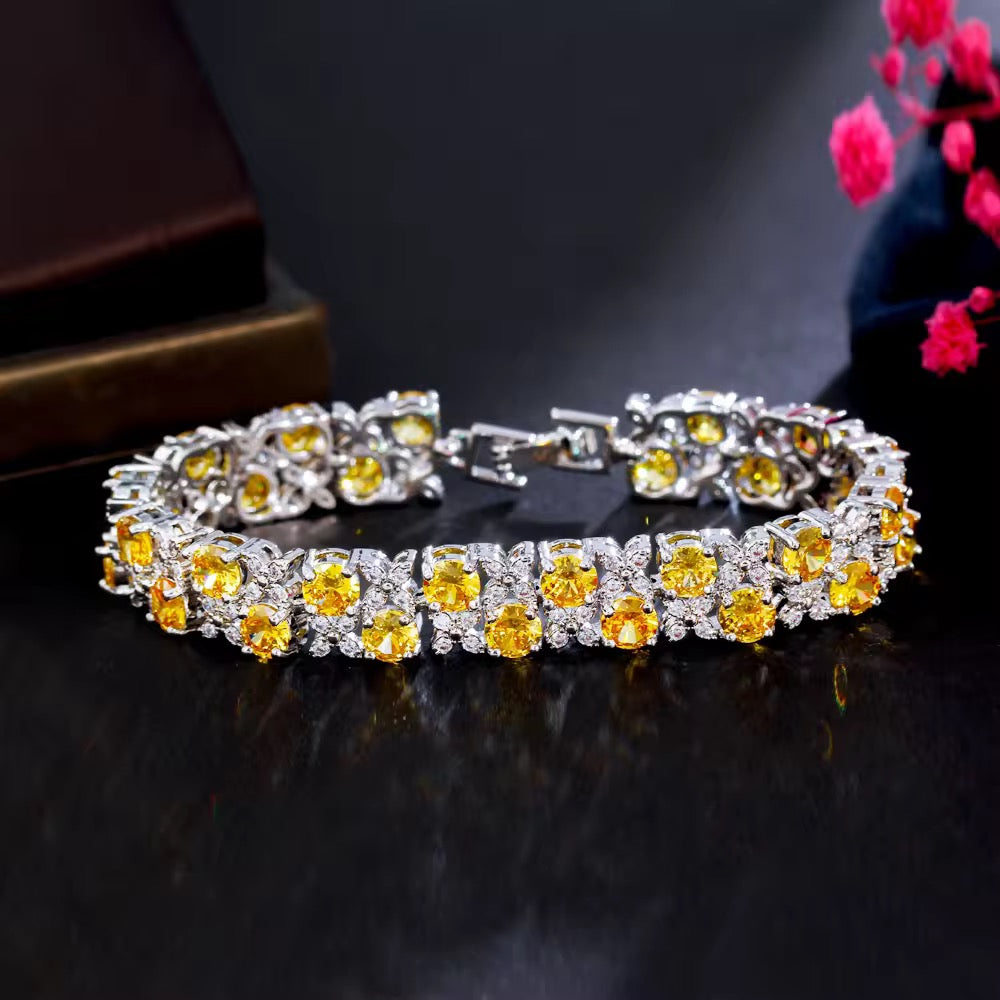Zirconia Tennis Bracelet