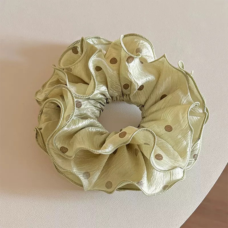 Satin Meadow Scrunchie