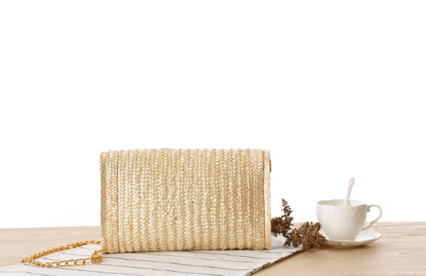 Cherry Straw Handbag