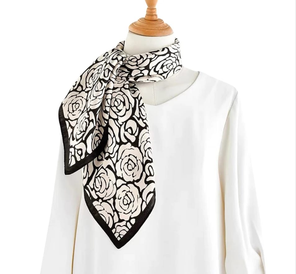 Mist Square 100% Silk Scarf