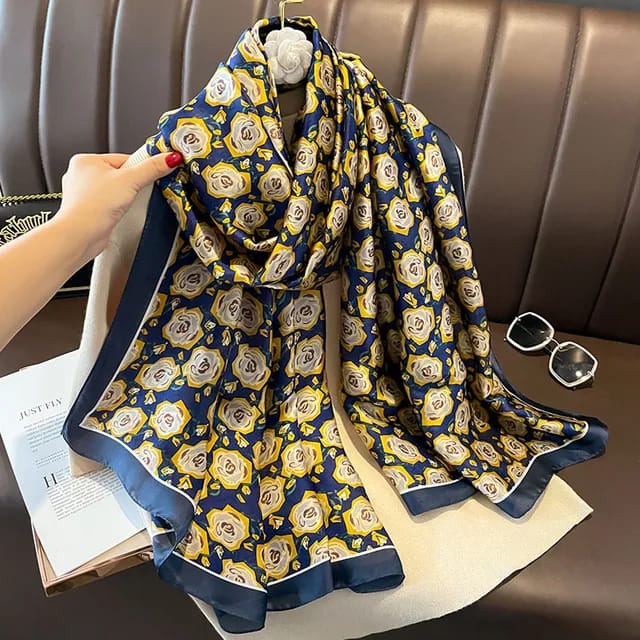 Blue Dreams Silk Stoles
