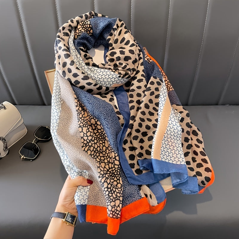 Spotty Cotton Scarf