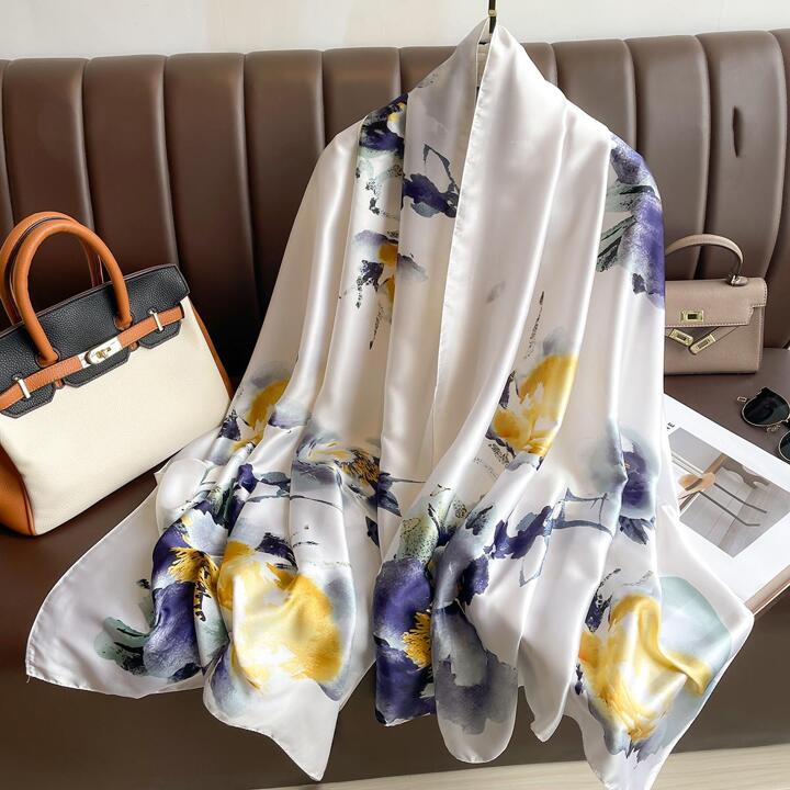 Purity Petal Silk Stole