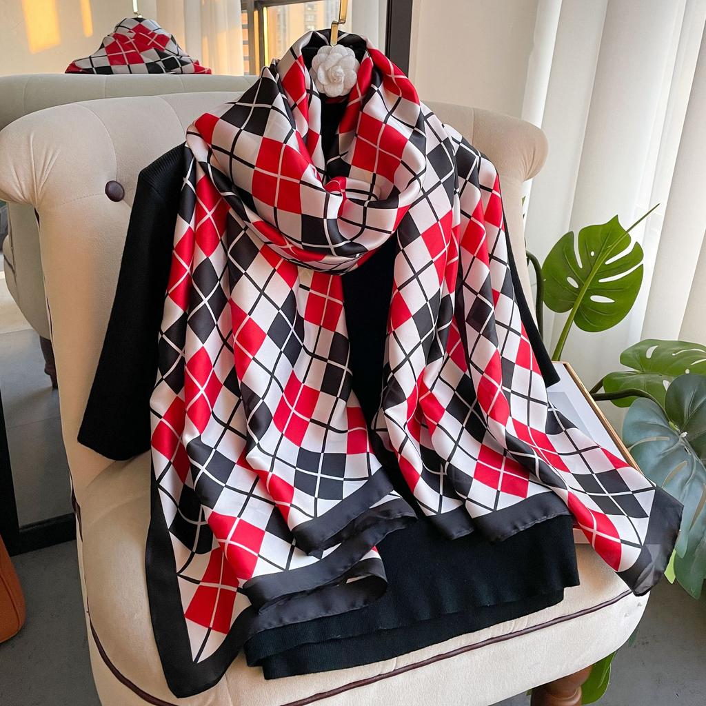Cherry Box Silk Stole