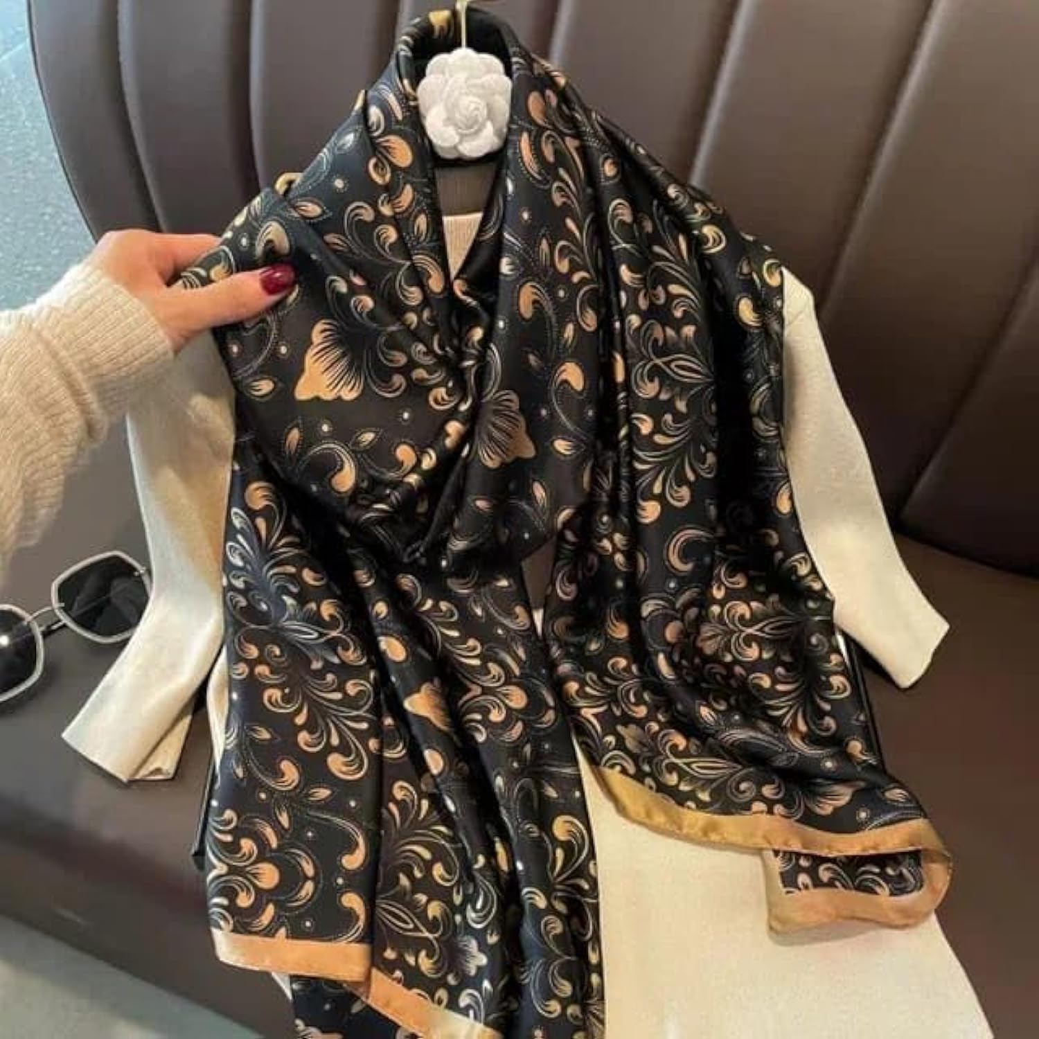 Hazel pie Silk Stole