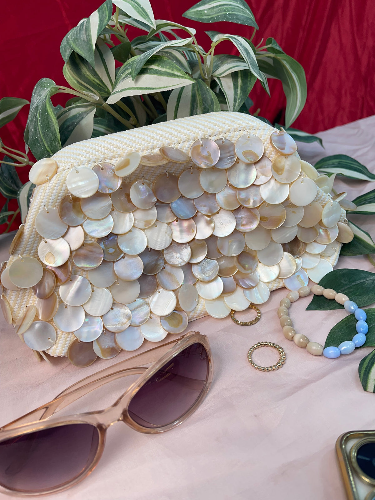 Livia Shell Evening Bag