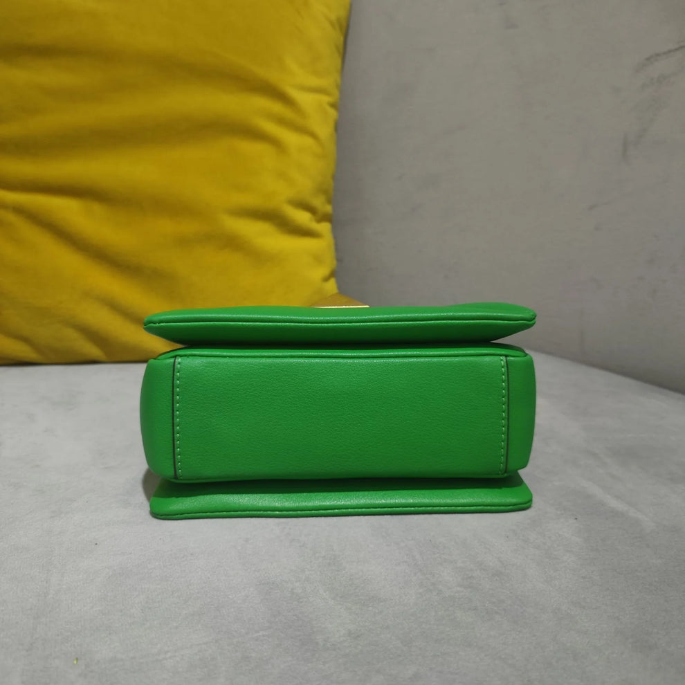 California Quilted Leather Sling(Green)