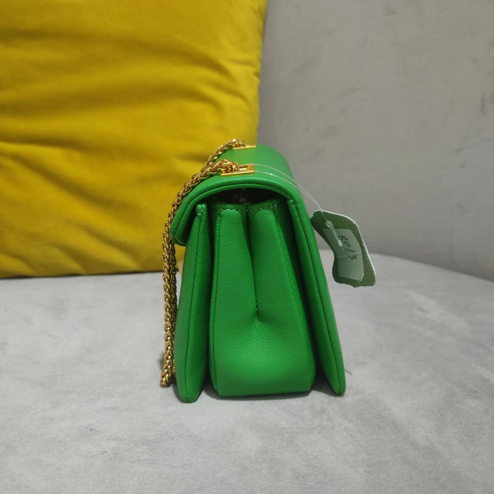 California Quilted Leather Sling(Green)