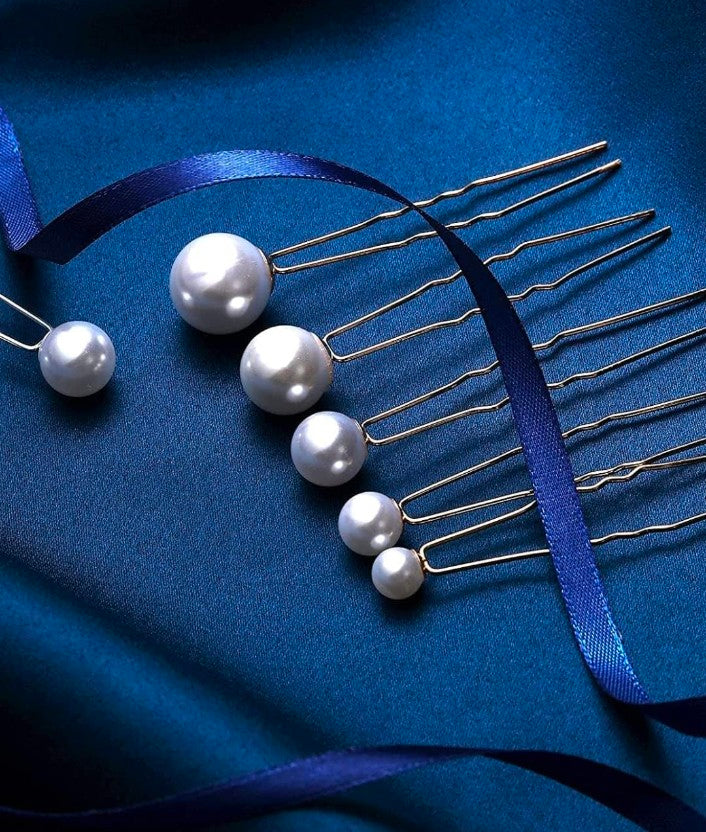 Pearl Pins Haircomb